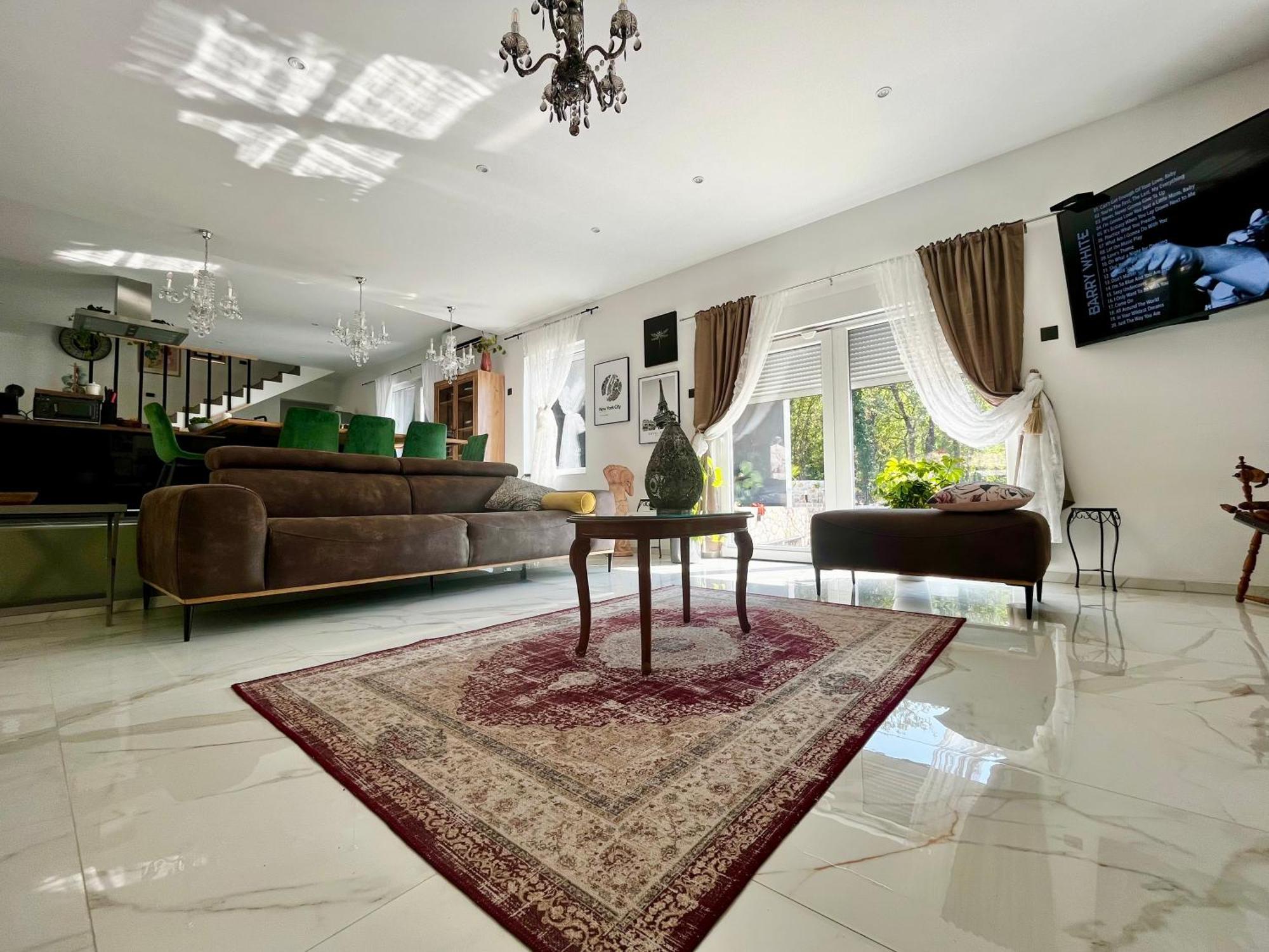 Luxury Villa Andrea Vrzika In Forest Near The Sea Zagvozd Exteriér fotografie