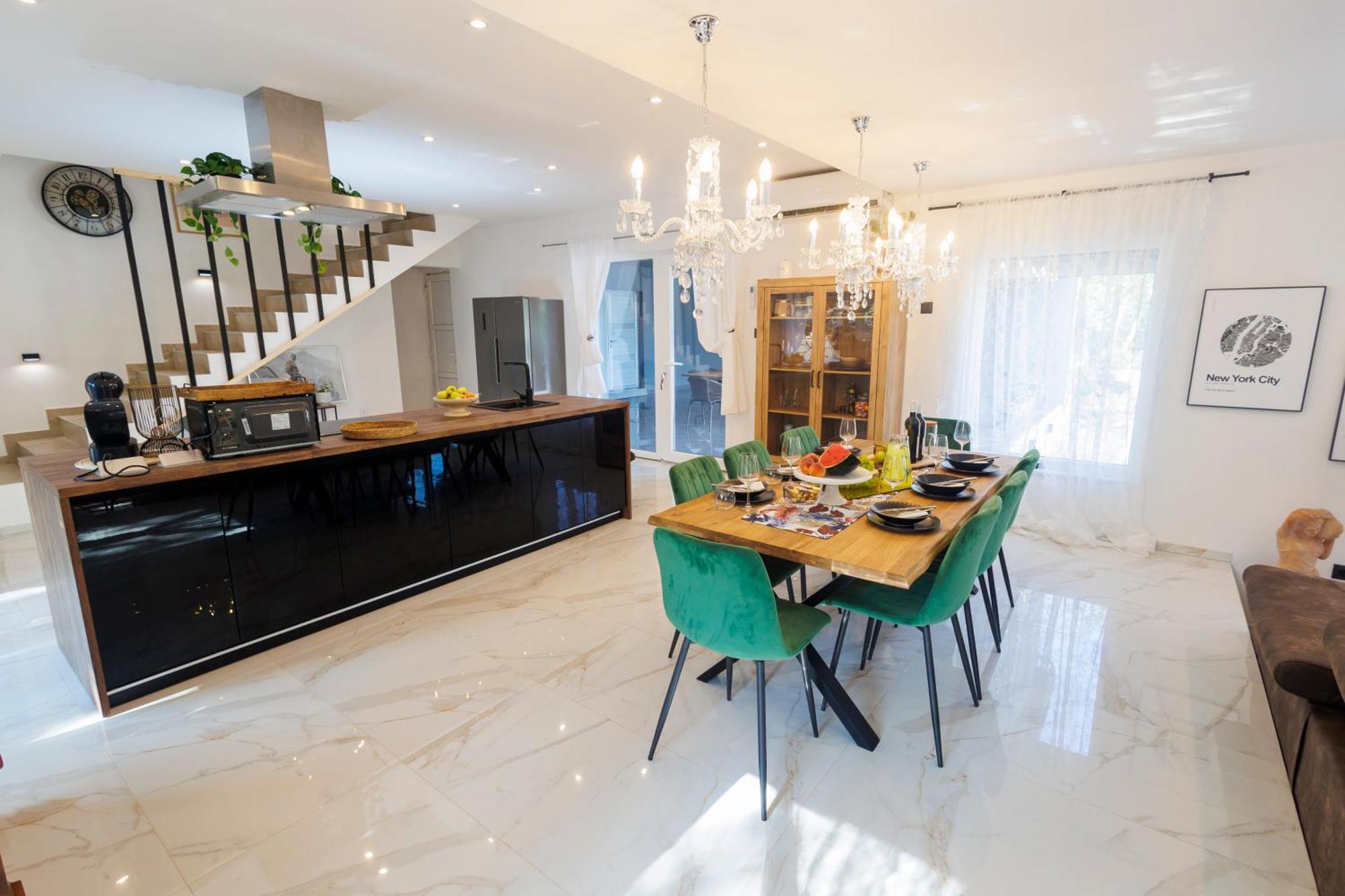 Luxury Villa Andrea Vrzika In Forest Near The Sea Zagvozd Exteriér fotografie