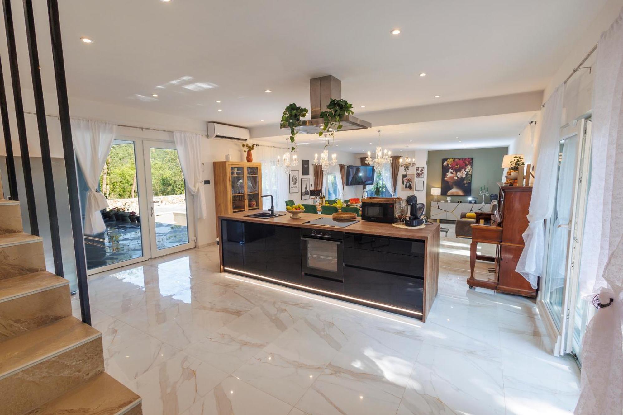 Luxury Villa Andrea Vrzika In Forest Near The Sea Zagvozd Exteriér fotografie